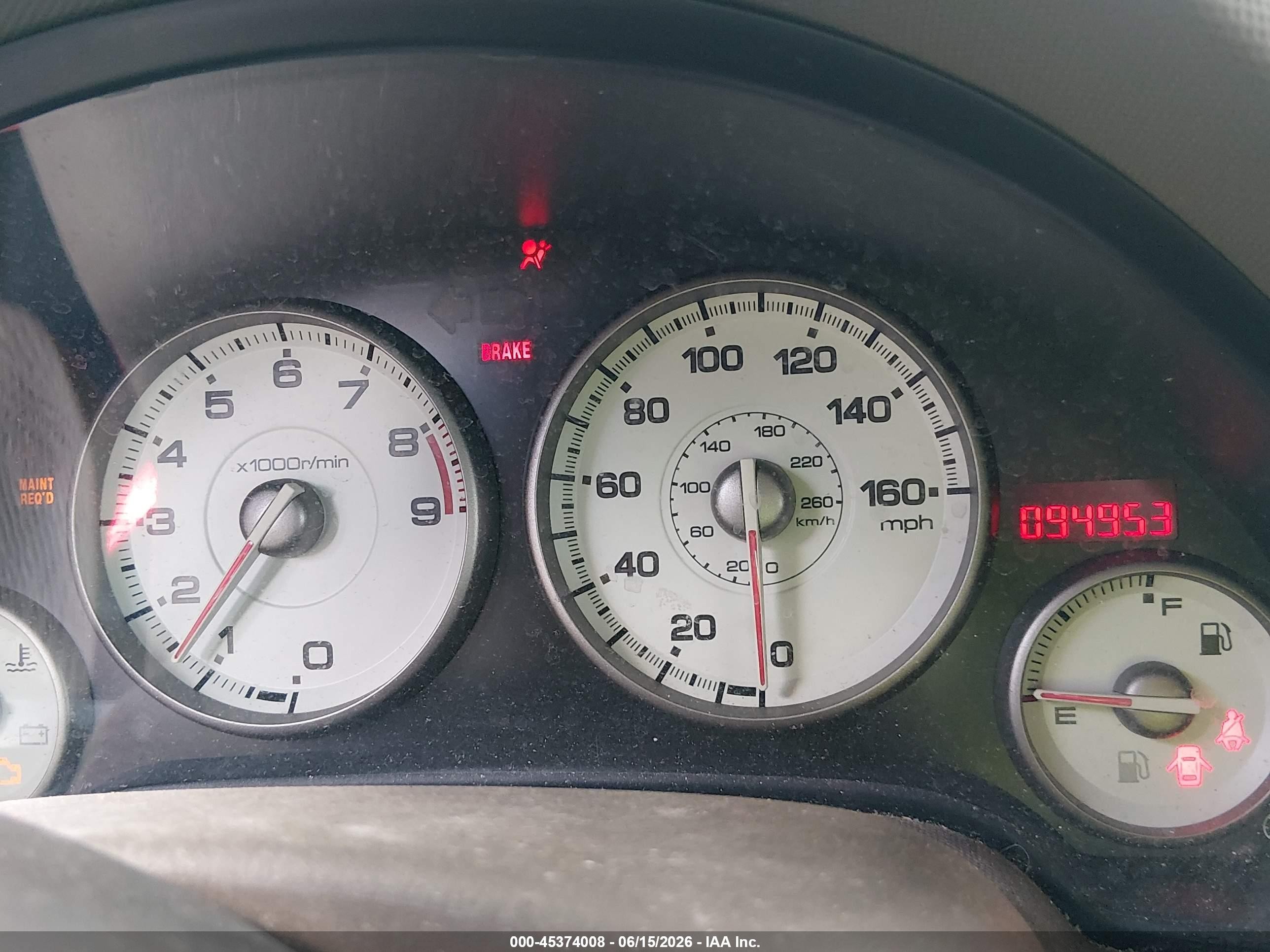 2005 Acura Rsx Type S Gray vin: JH4DC53015S004439