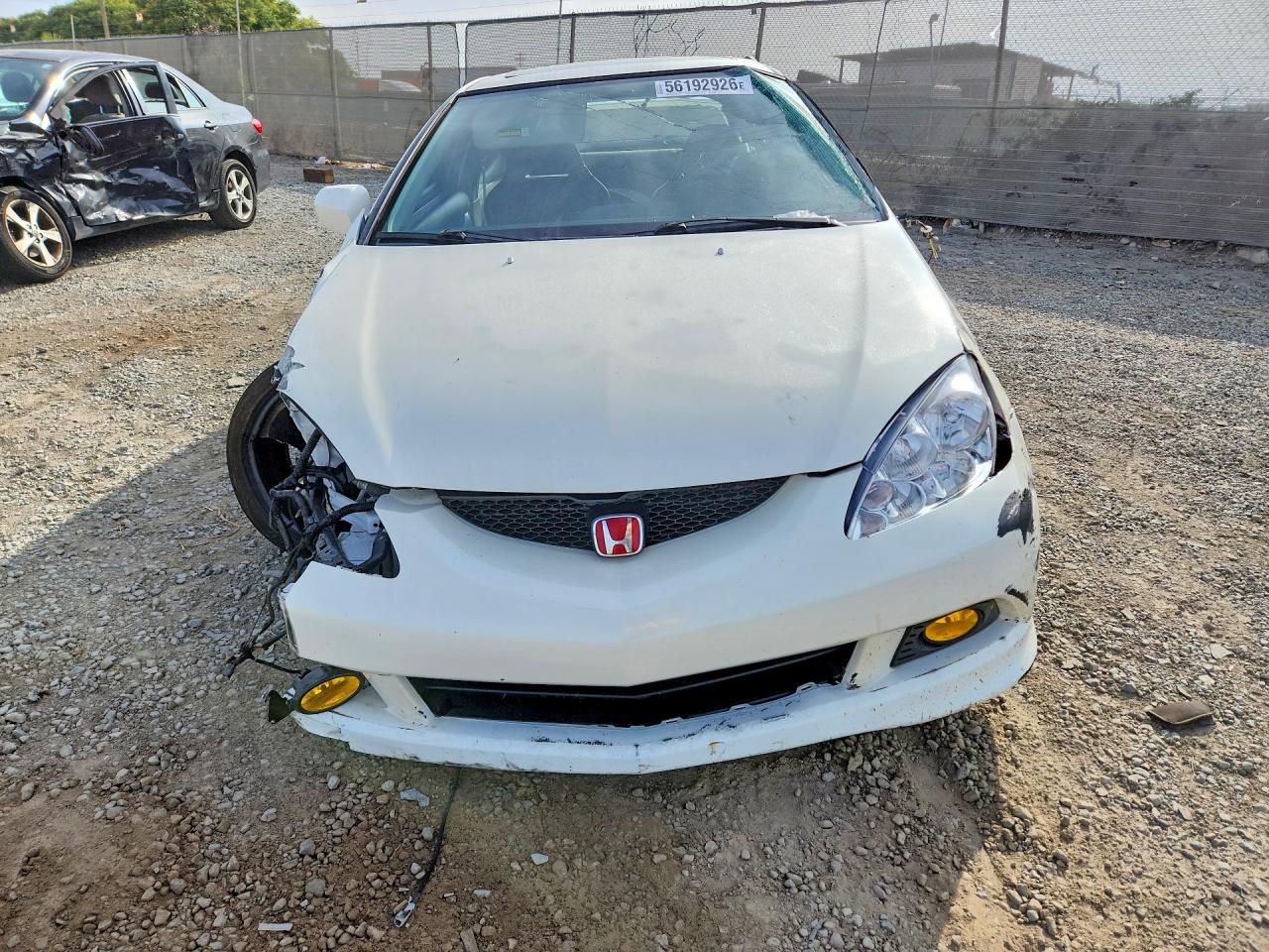 2005 Acura Rsx Type-s White vin: JH4DC53015S013061