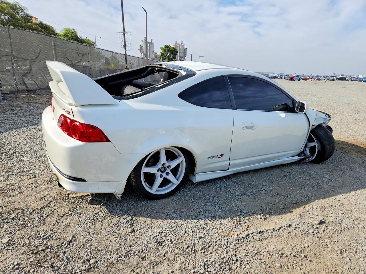 2005 Acura Rsx Type-s White vin: JH4DC53015S013061