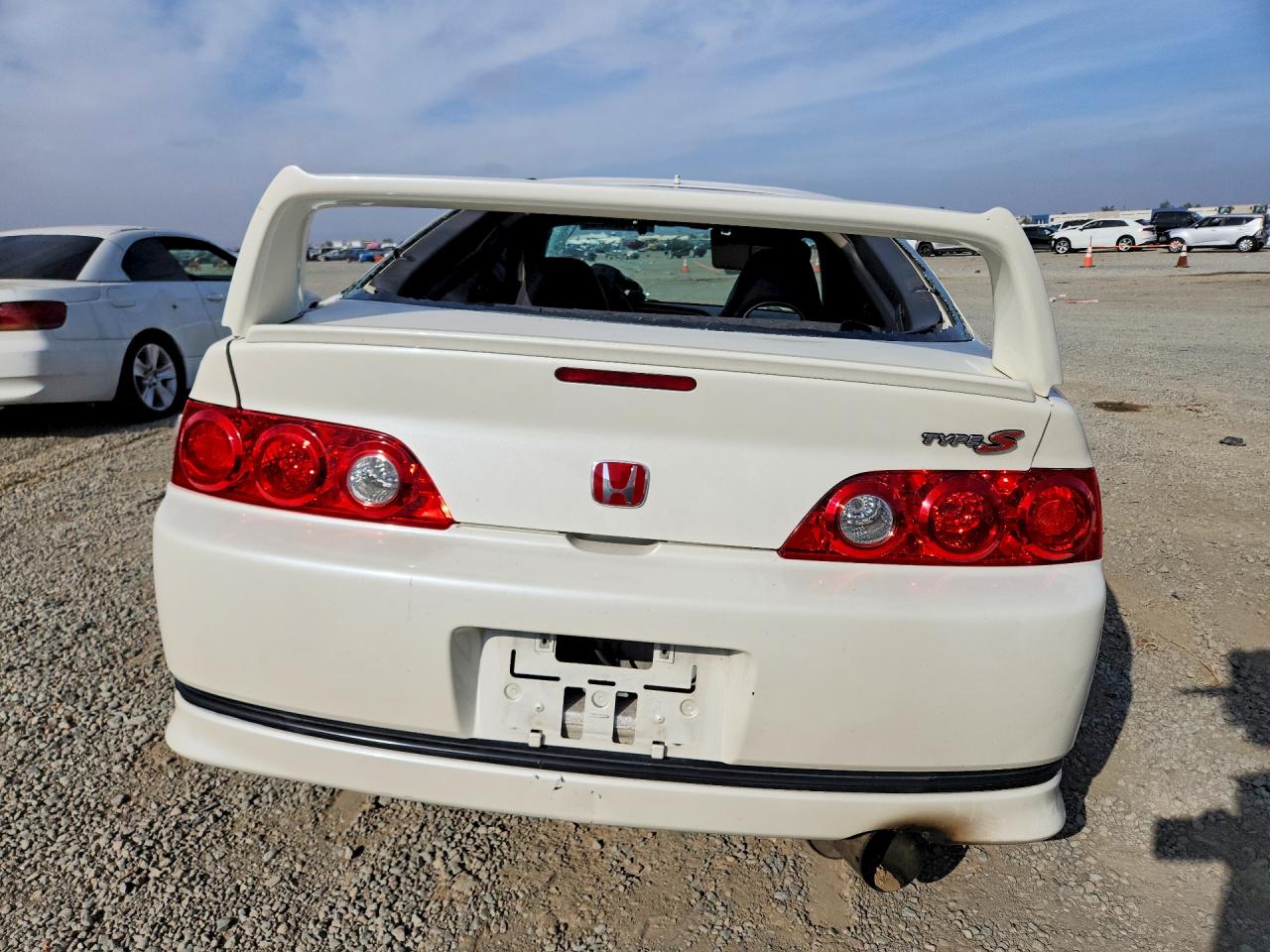 2005 Acura Rsx Type-s White vin: JH4DC53015S013061