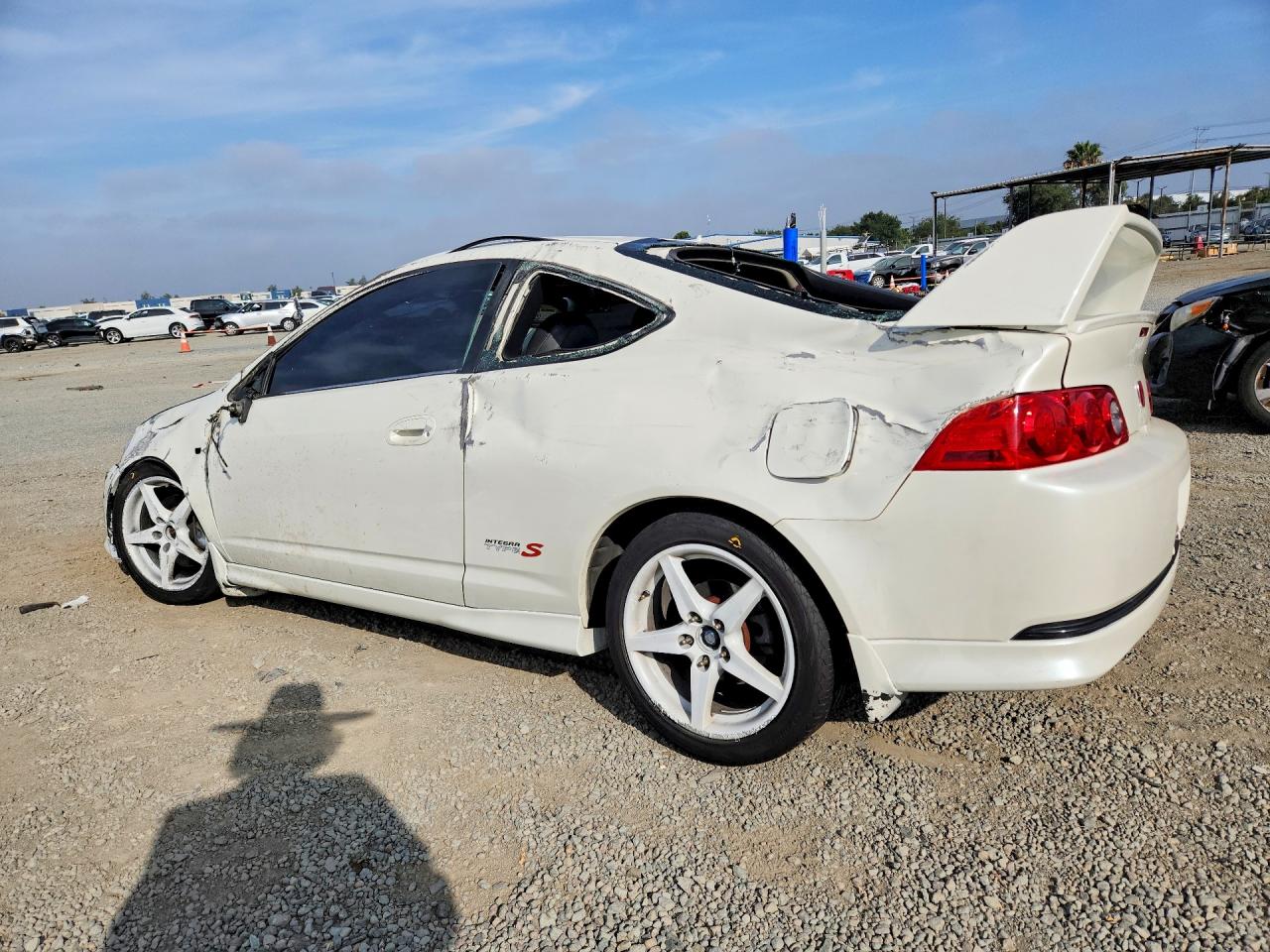 2005 Acura Rsx Type-s White vin: JH4DC53015S013061