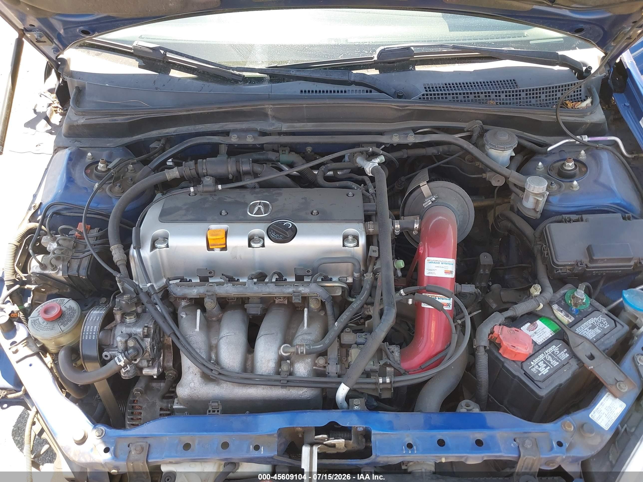 2002 Acura Rsx Type S Blue vin: JH4DC53022C015150