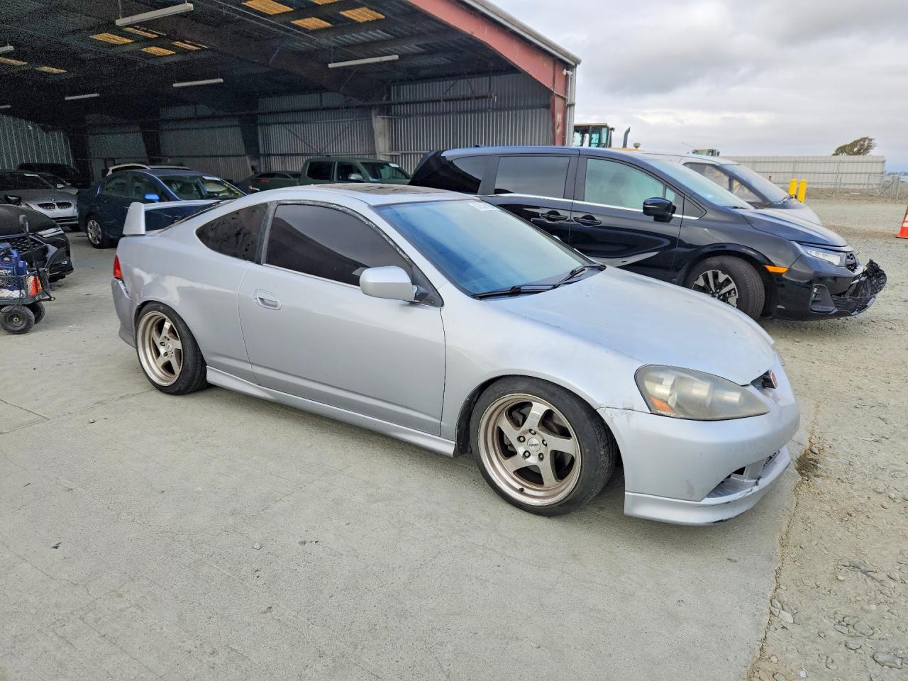 2005 Acura Rsx Type-s Silver vin: JH4DC53025S018690