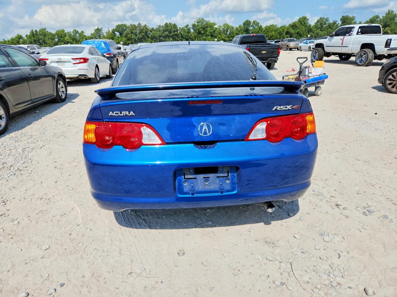 2002 Acura Rsx Type-s Blue vin: JH4DC53032C015125