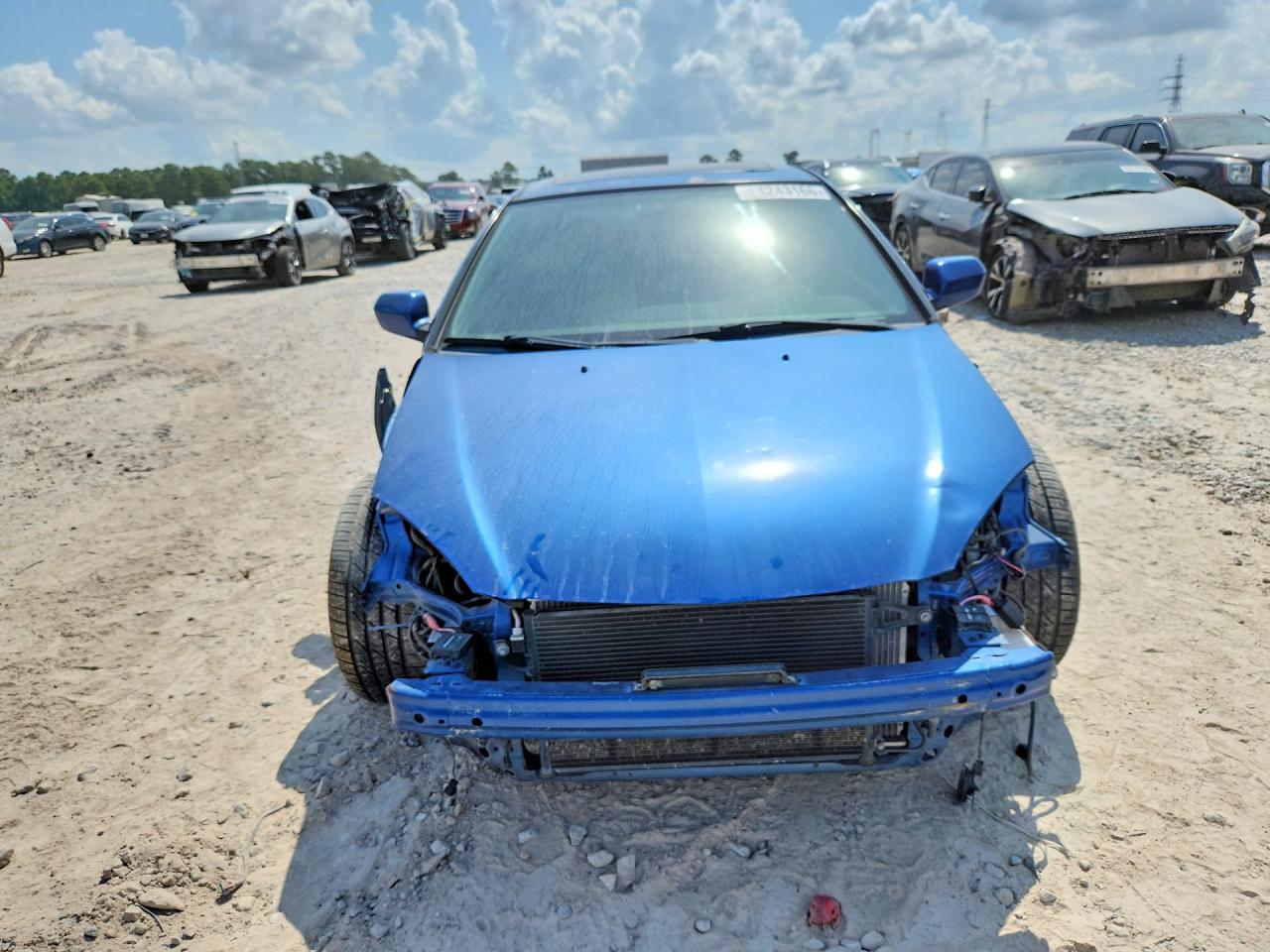 2002 Acura Rsx Type-s Blue vin: JH4DC53032C015125