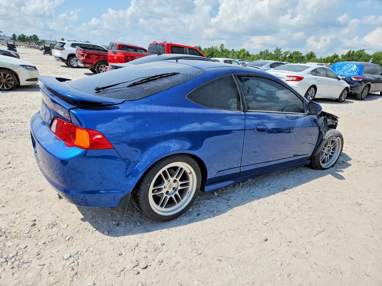 2002 Acura Rsx Type-s Blue vin: JH4DC53032C015125