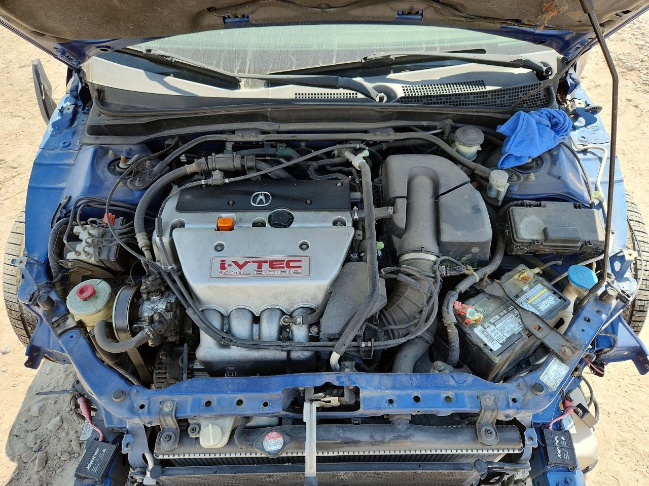 2002 Acura Rsx Type-s Blue vin: JH4DC53032C015125