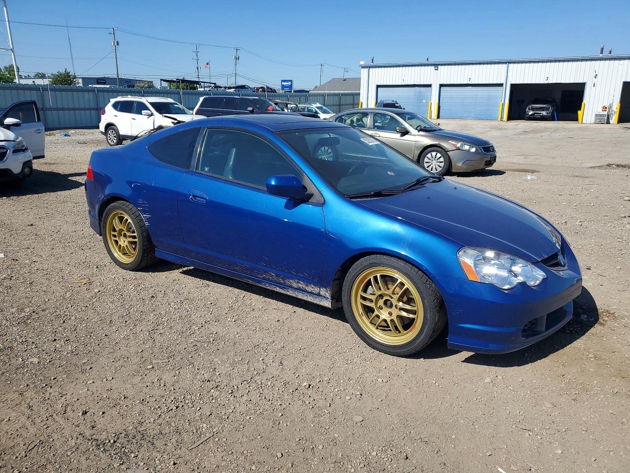 2002 Acura Rsx Type-s Blue vin: JH4DC53032C019966