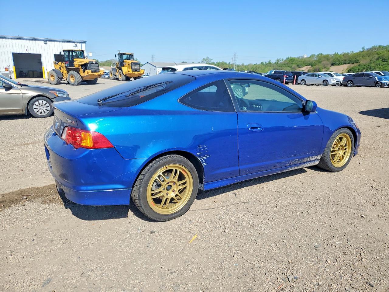 2002 Acura Rsx Type-s Blue vin: JH4DC53032C019966