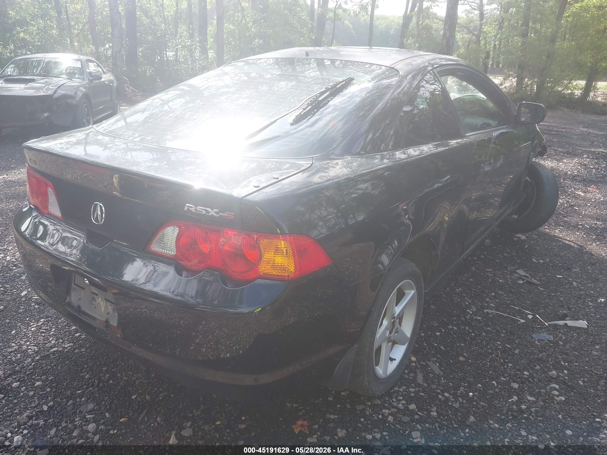 2002 Acura Rsx Type S Black vin: JH4DC53032C025475