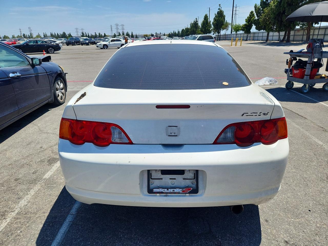 2004 Acura Rsx Type-s White vin: JH4DC53034S016641