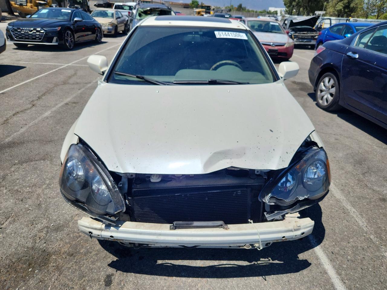 2004 Acura Rsx Type-s White vin: JH4DC53034S016641