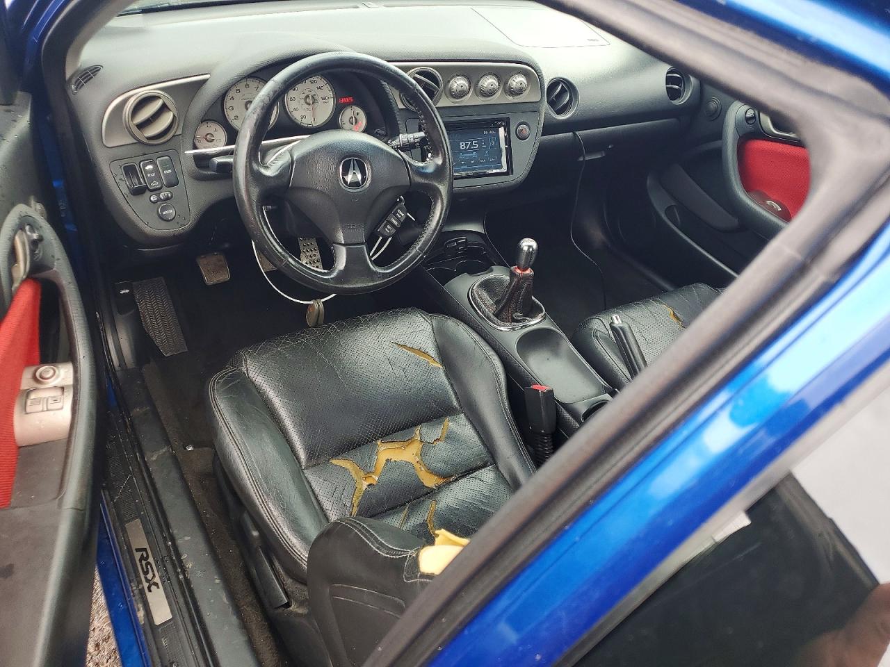 2006 Acura Rsx Type-s Blue vin: JH4DC53036S004363