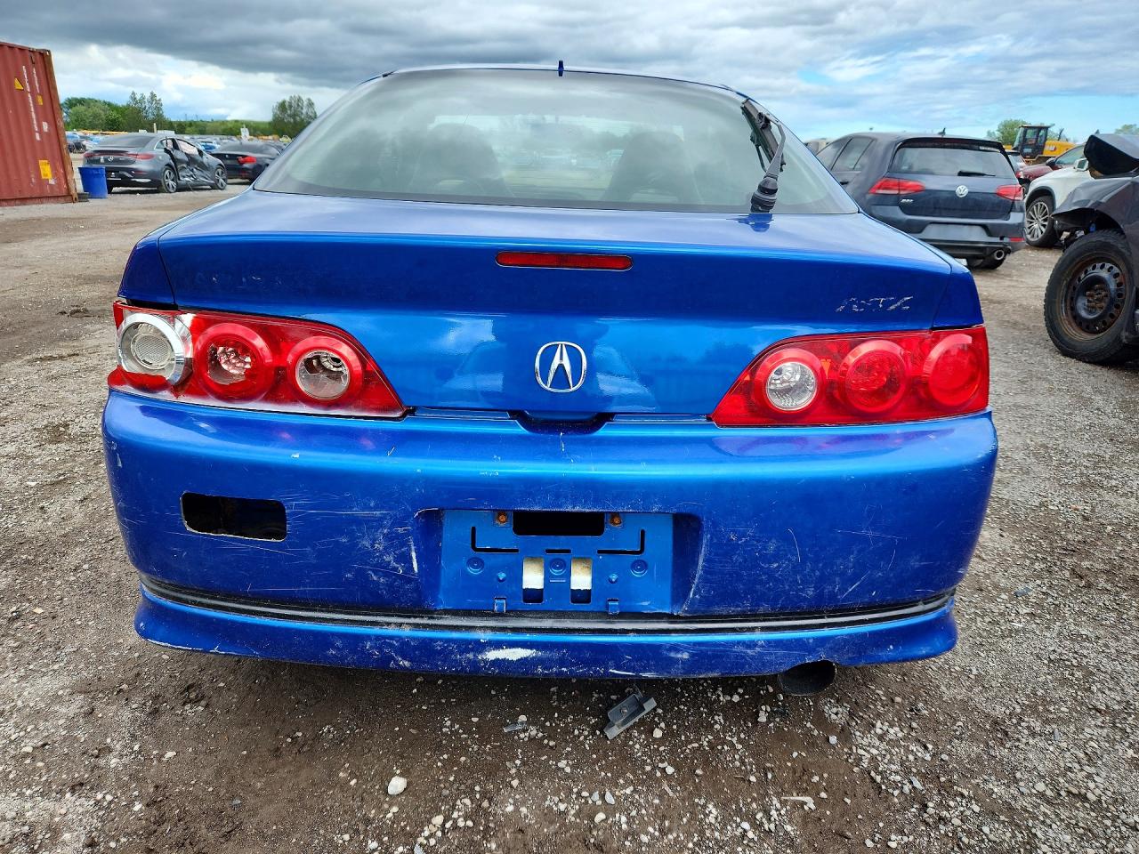2005 Acura Rsx Type-s Blue vin: JH4DC53045S802773