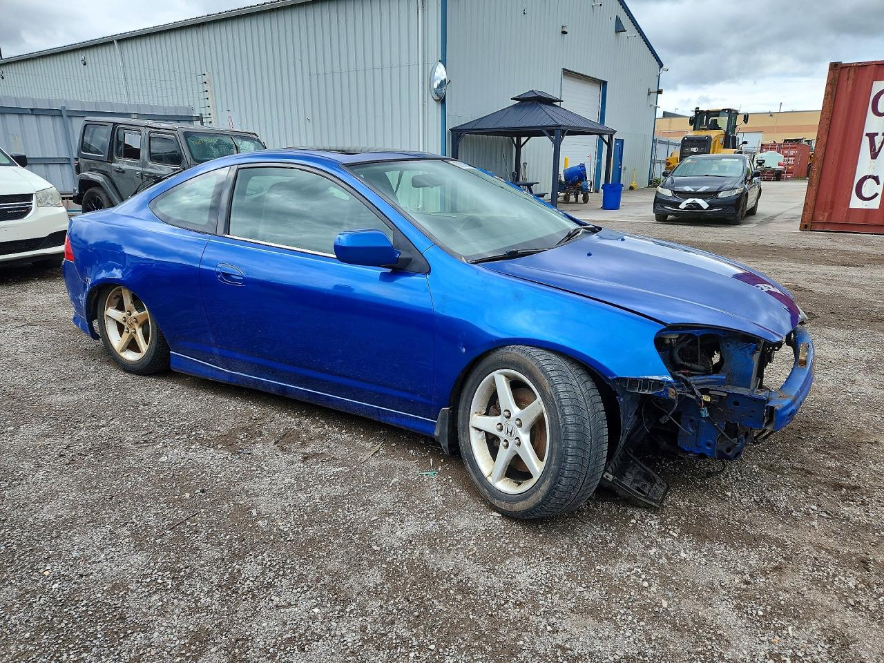 2005 Acura Rsx Type-s Blue vin: JH4DC53045S802773
