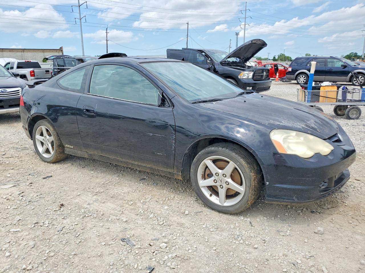 2002 Acura Rsx Type-s Black vin: JH4DC53052C034467