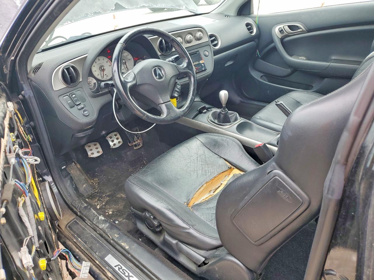 2002 Acura Rsx Type-s Black vin: JH4DC53052C034467