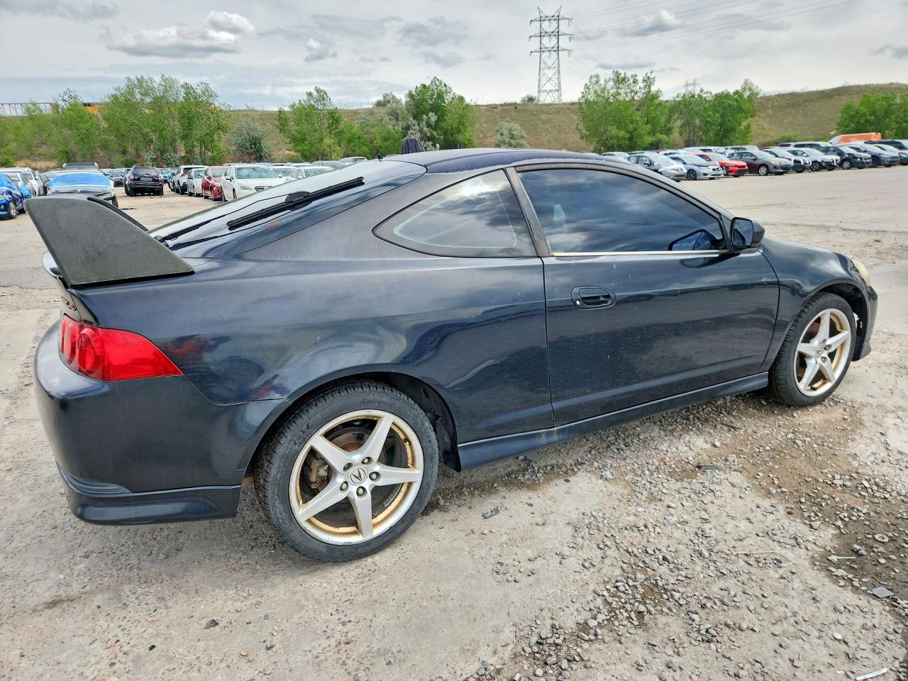 2005 Acura Rsx Type-s Black vin: JH4DC53055S009191