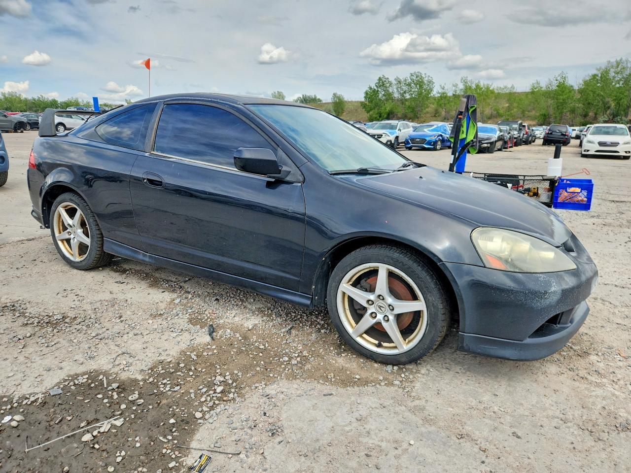 2005 Acura Rsx Type-s Black vin: JH4DC53055S009191