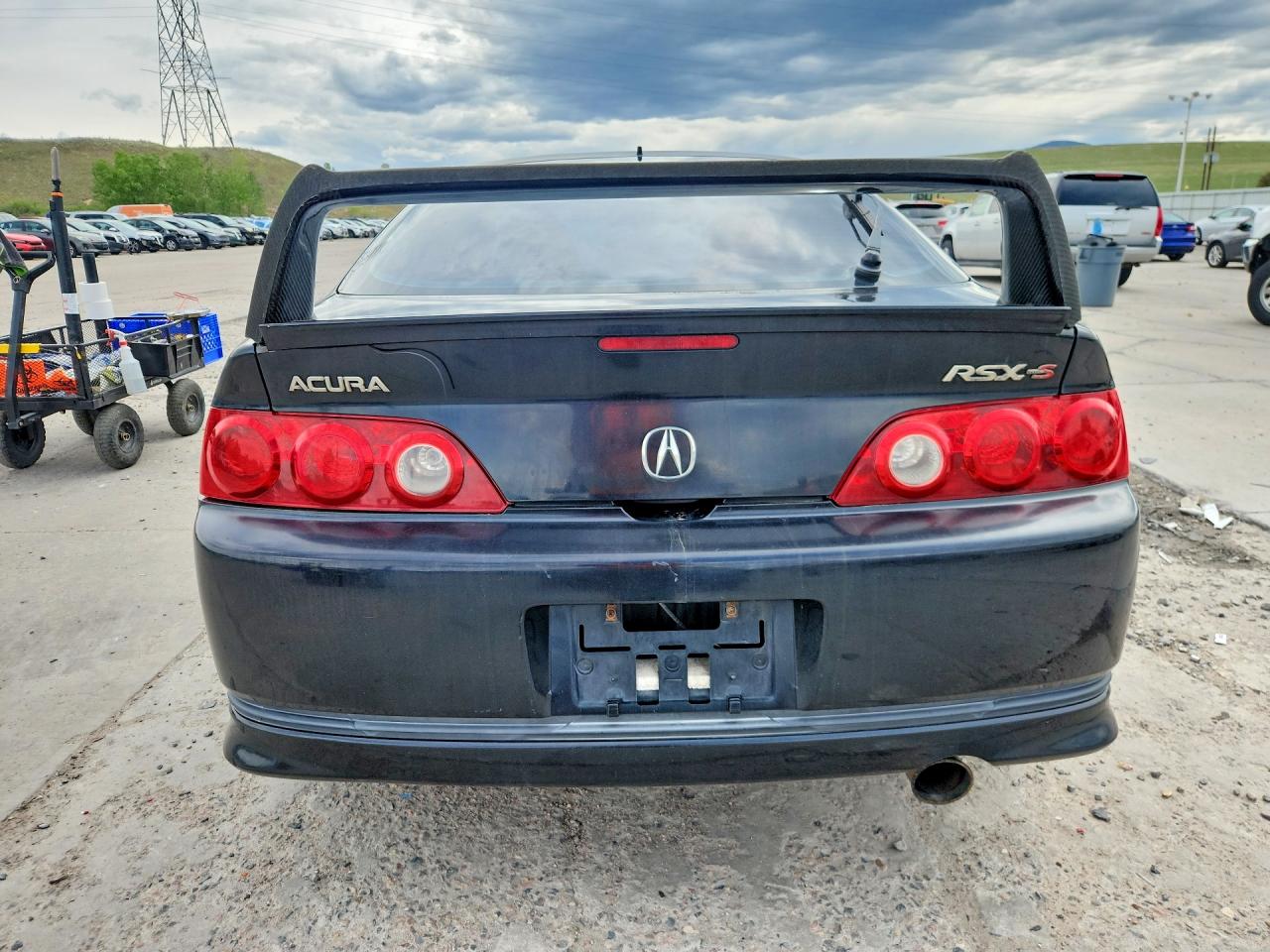 2005 Acura Rsx Type-s Black vin: JH4DC53055S009191
