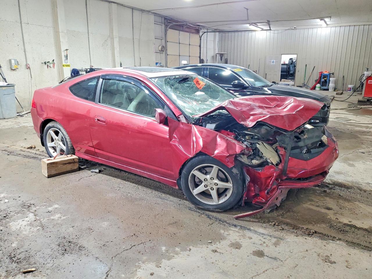 2002 Acura Rsx Type-s Red vin: JH4DC53062C008248
