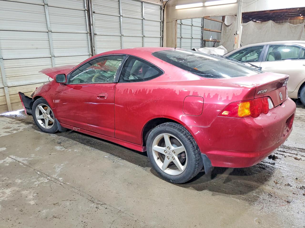2002 Acura Rsx Type-s Red vin: JH4DC53062C008248