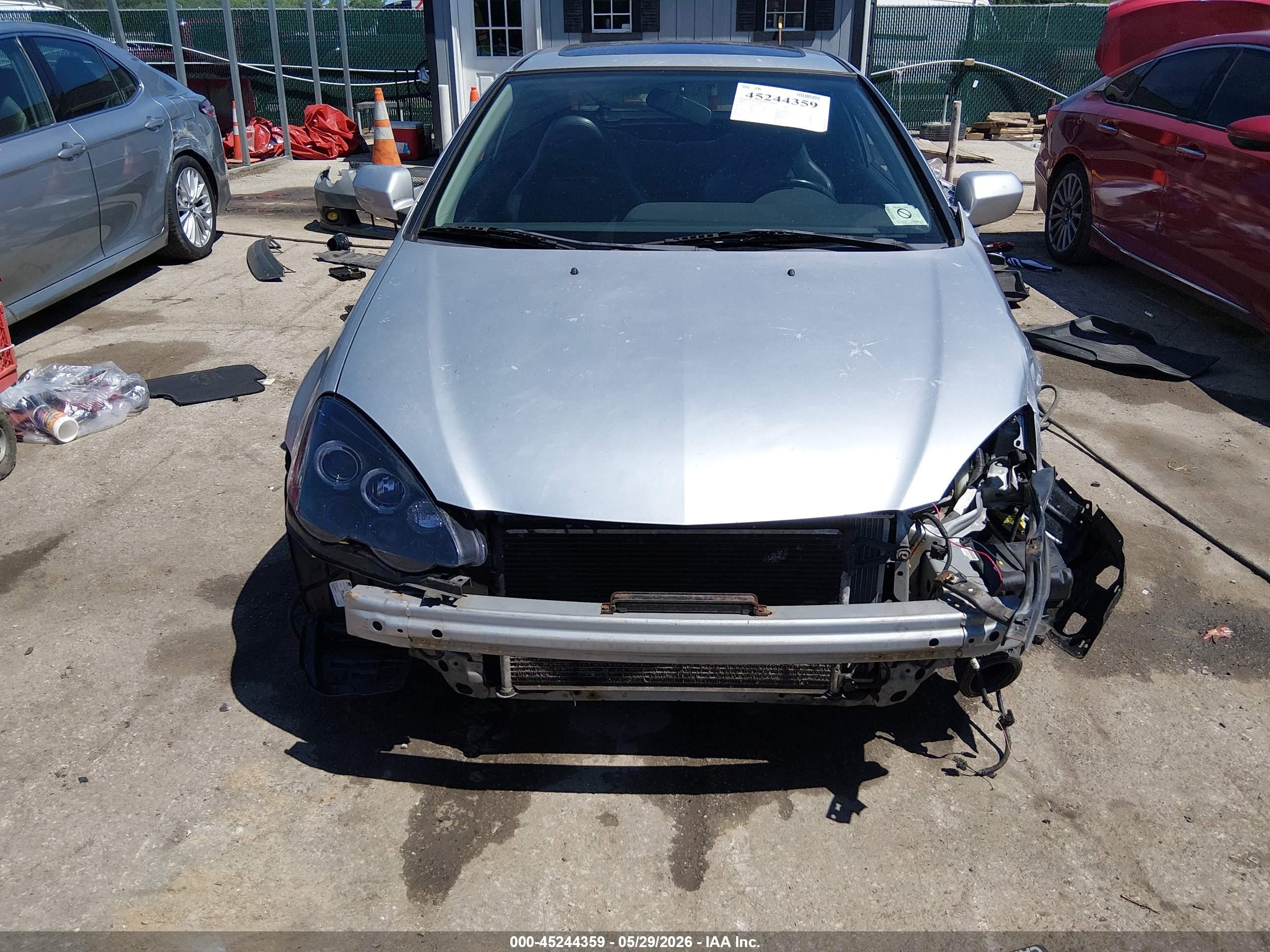 2002 Acura Rsx Type S Серебряный vin: JH4DC53062C039032