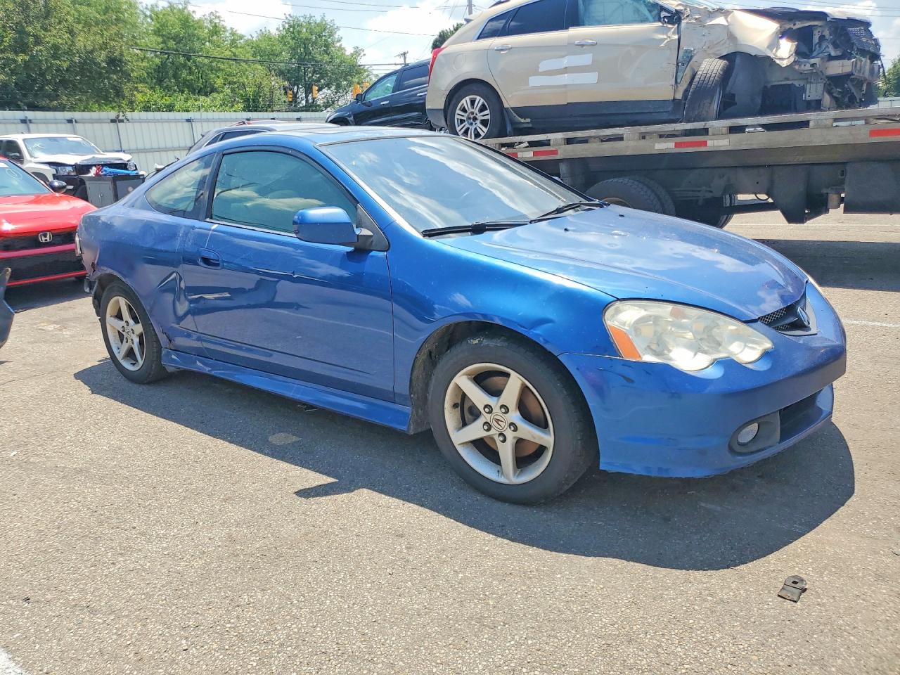 2002 Acura Rsx Type-s Blue vin: JH4DC53072C002569