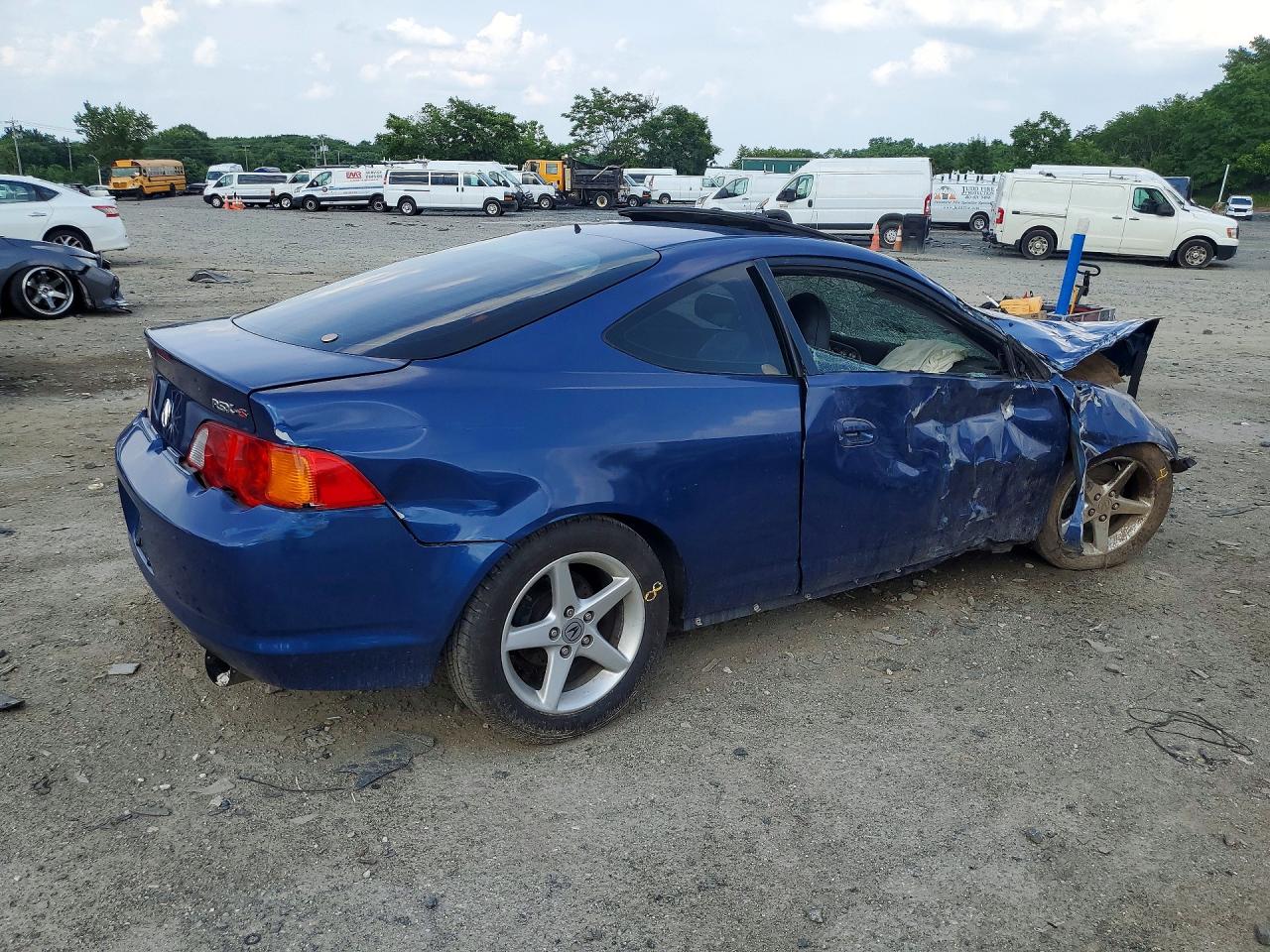 2003 Acura Rsx Type-s Blue vin: JH4DC53073C014142