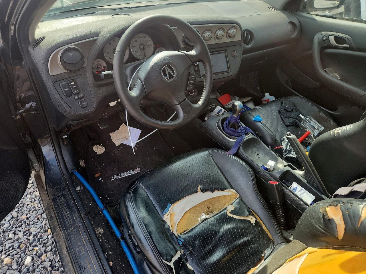 2004 Acura Rsx Type-s Черный vin: JH4DC53074S002354