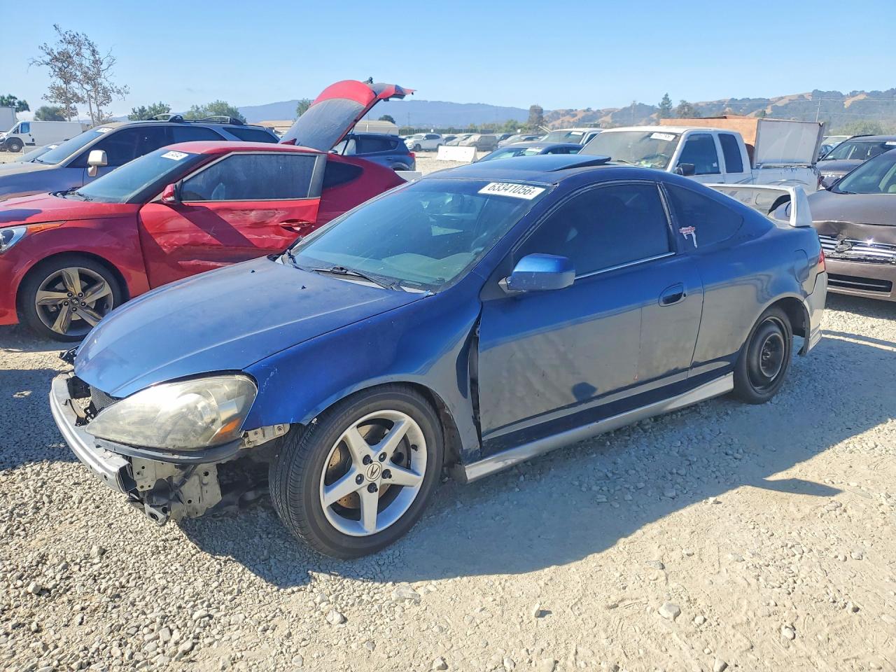 2006 Acura Rsx Type-s Blue vin: JH4DC53096S002889