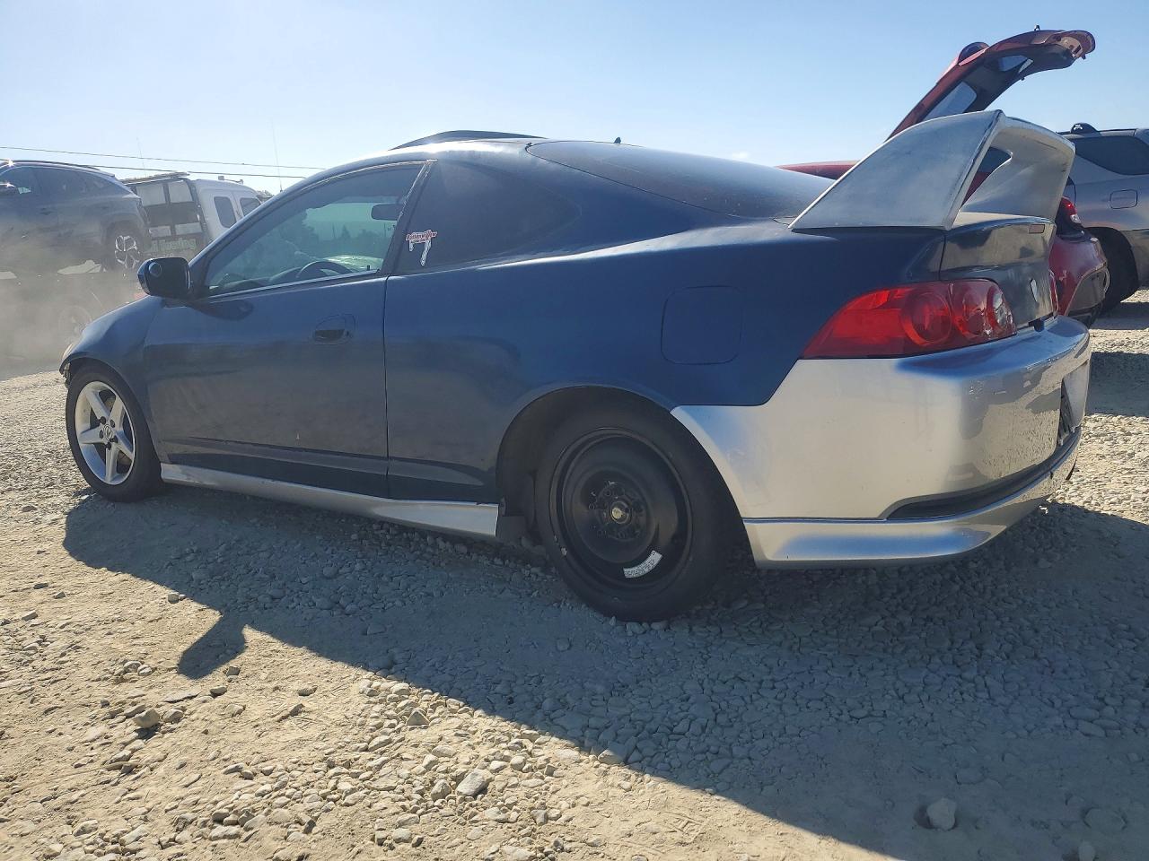 2006 Acura Rsx Type-s Blue vin: JH4DC53096S002889