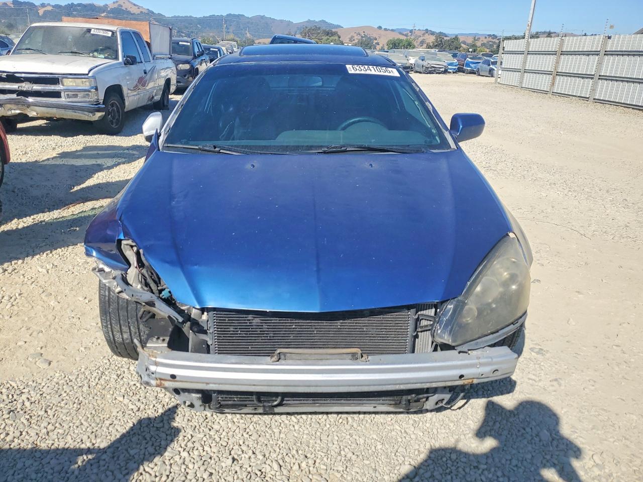 2006 Acura Rsx Type-s Blue vin: JH4DC53096S002889