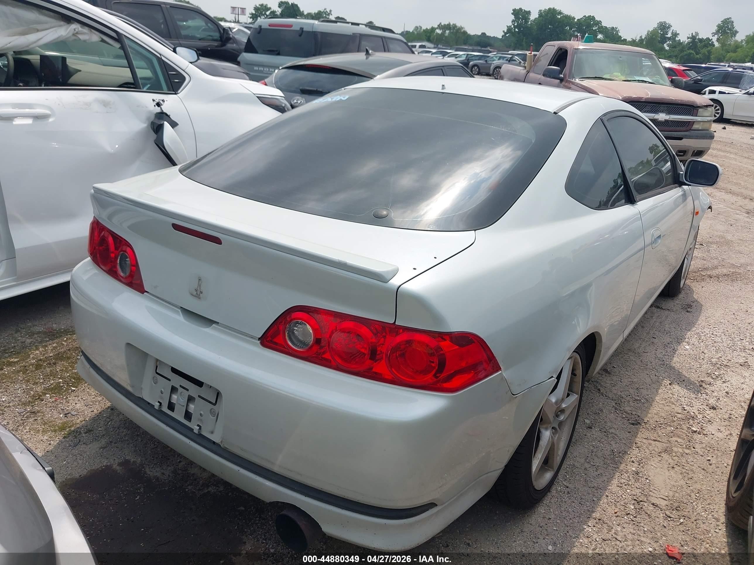 2006 Acura Rsx Type S White vin: JH4DC53096S004156