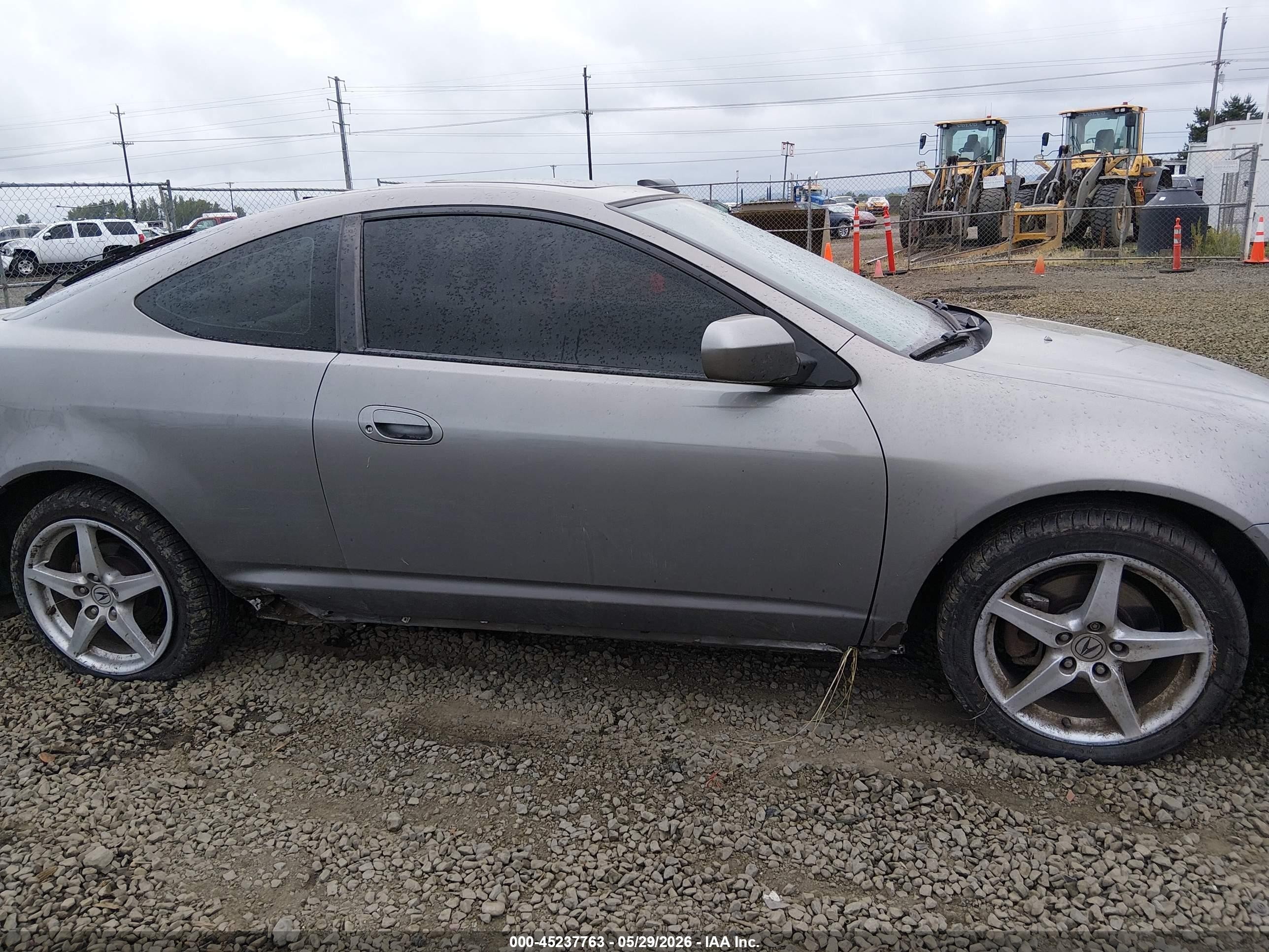 2006 Acura Rsx Type S Gray vin: JH4DC53096S014167