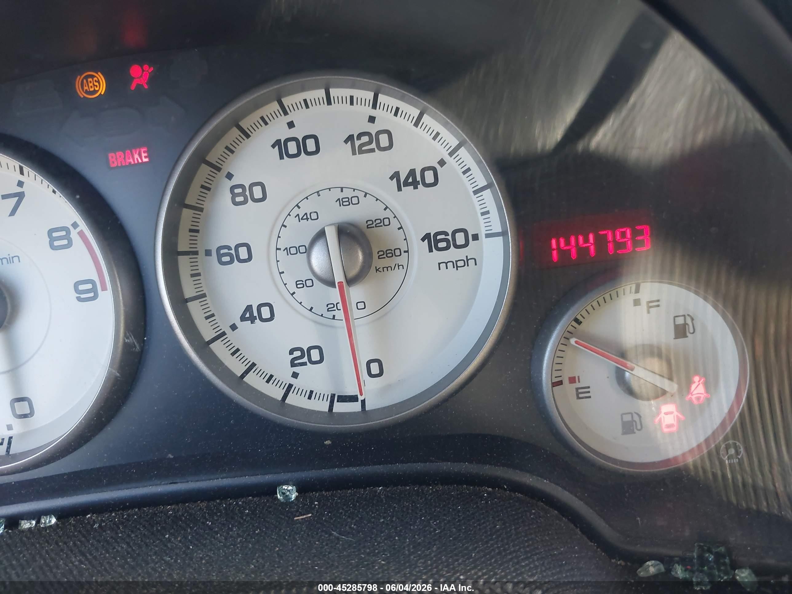 2005 Acura Rsx Type S Black vin: JH4DC530X5S017237
