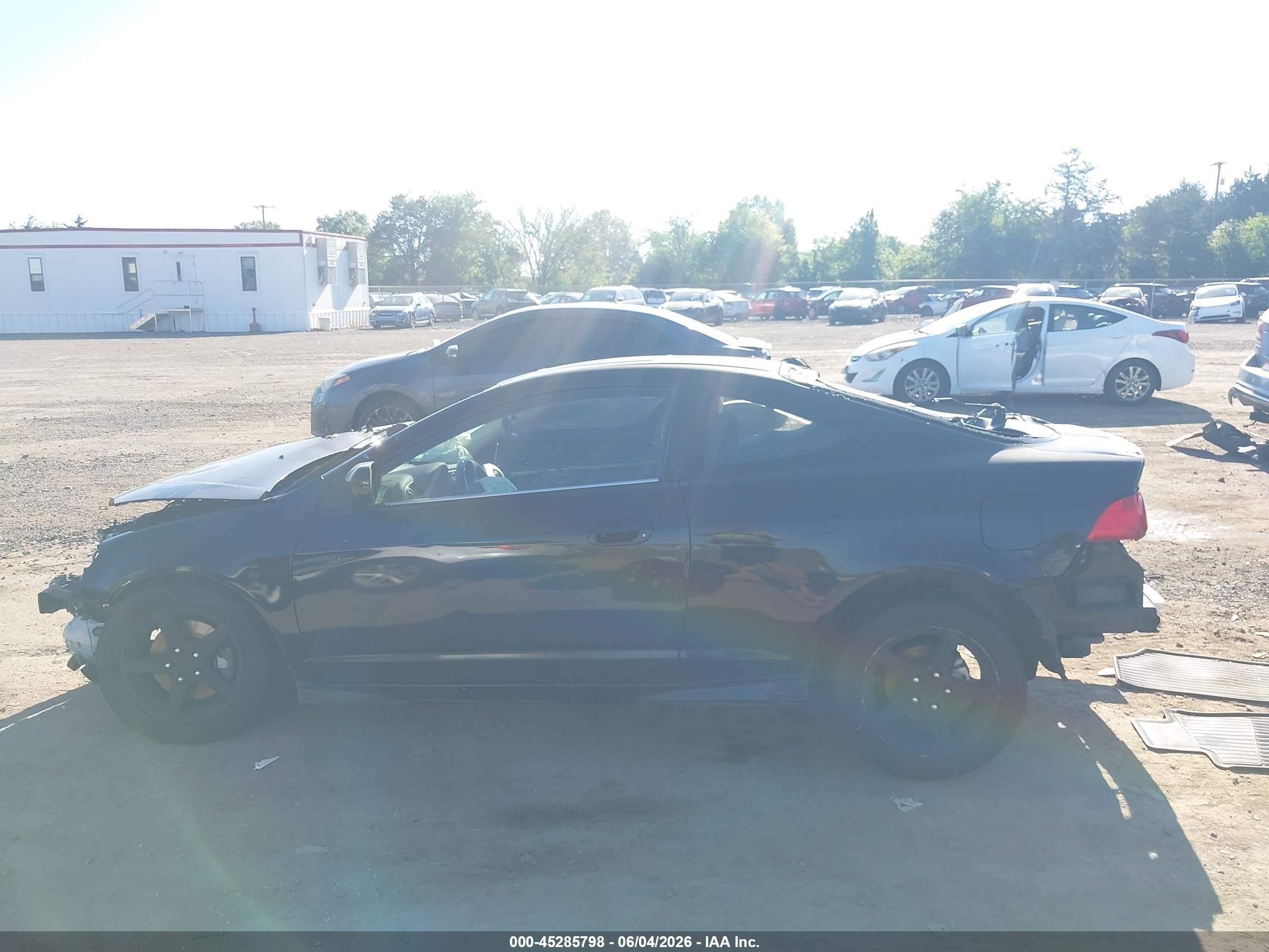 2005 Acura Rsx Type S Black vin: JH4DC530X5S017237