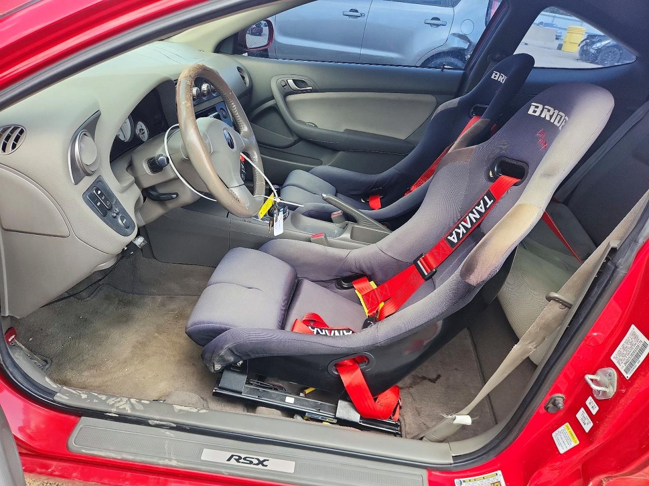 2006 Acura Rsx Red vin: JH4DC53806S008179