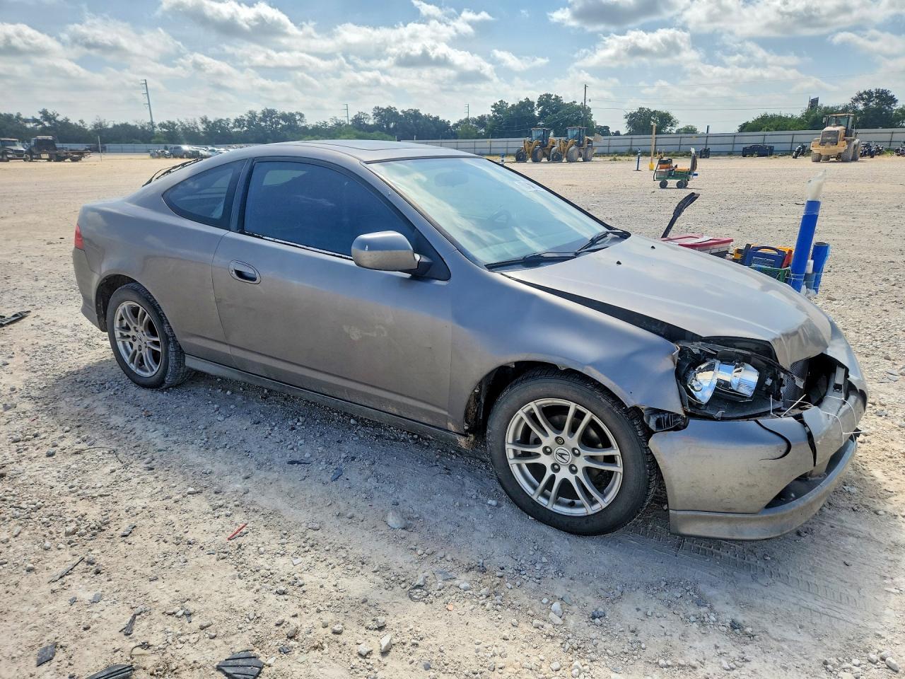 2006 Acura Rsx Gray vin: JH4DC53806S021210