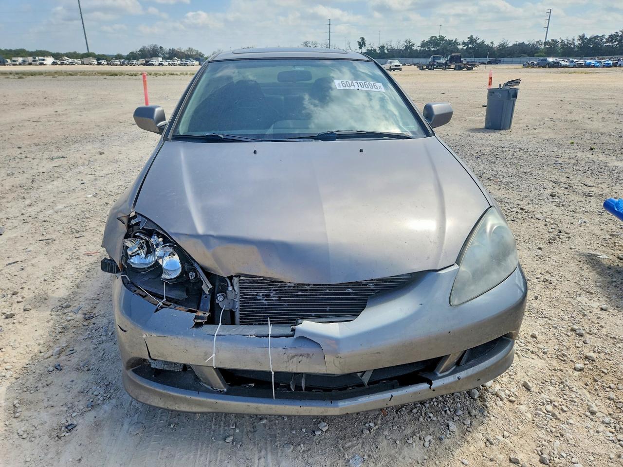 2006 Acura Rsx Gray vin: JH4DC53806S021210