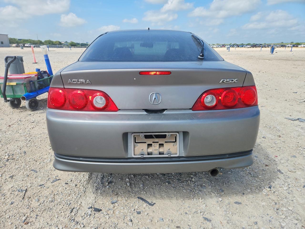 2006 Acura Rsx Gray vin: JH4DC53806S021210