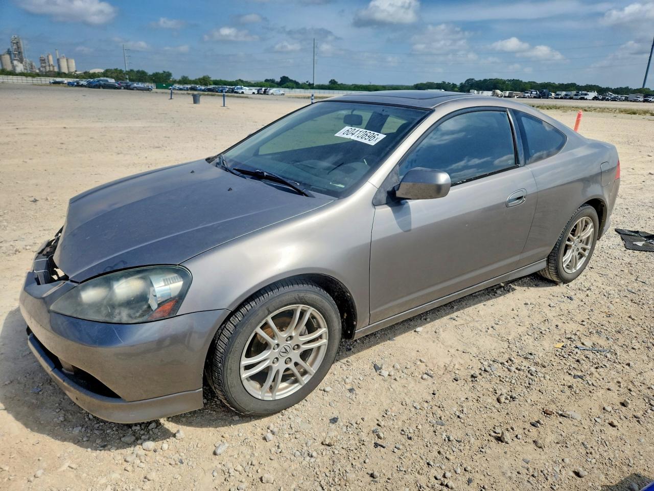 2006 Acura Rsx Gray vin: JH4DC53806S021210