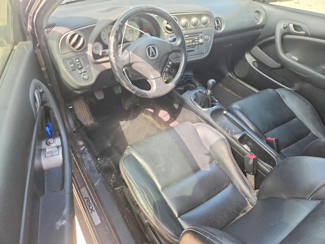2006 Acura Rsx Gray vin: JH4DC53806S021210