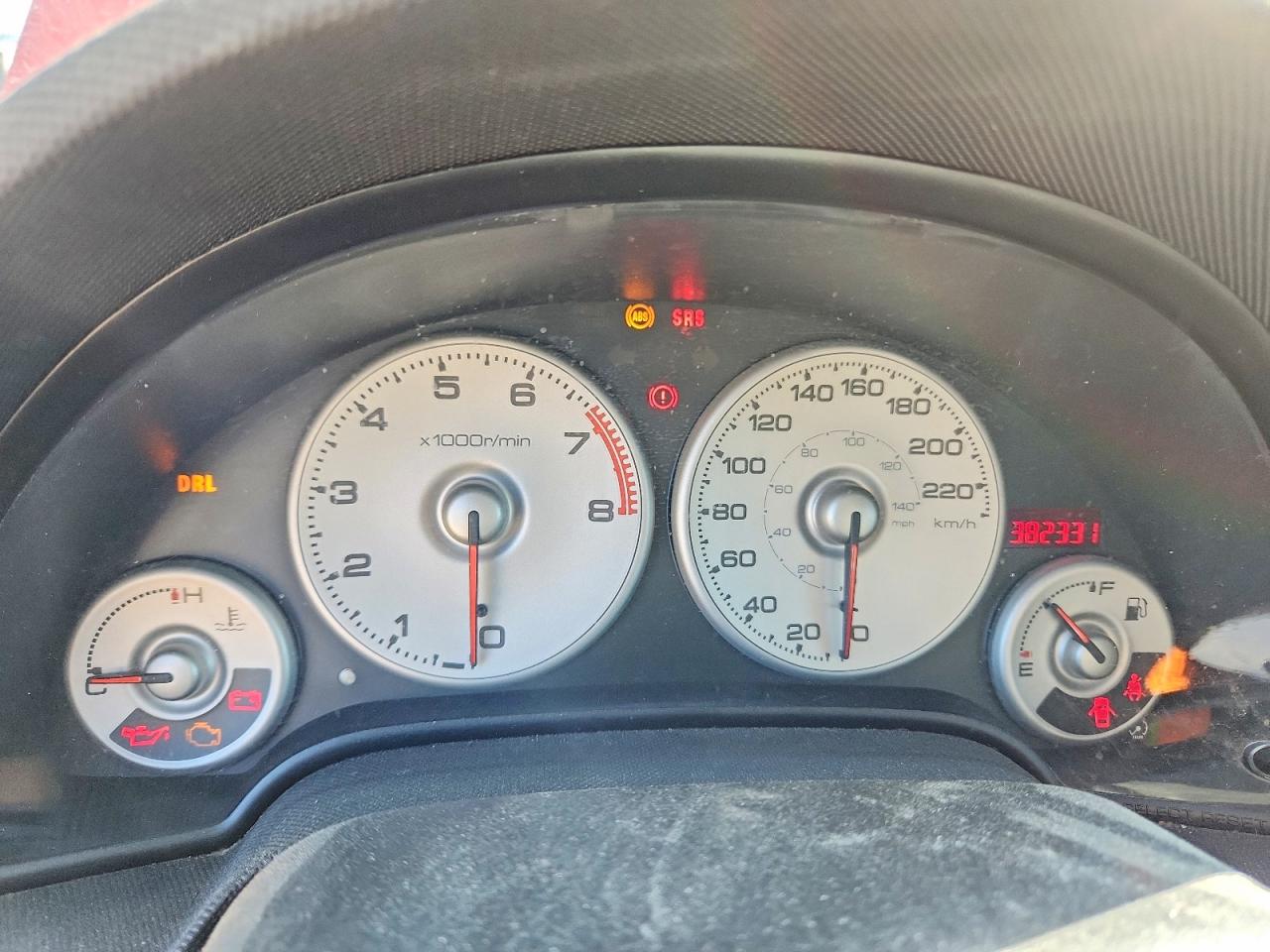 2004 Acura Rsx Red vin: JH4DC53814S801438