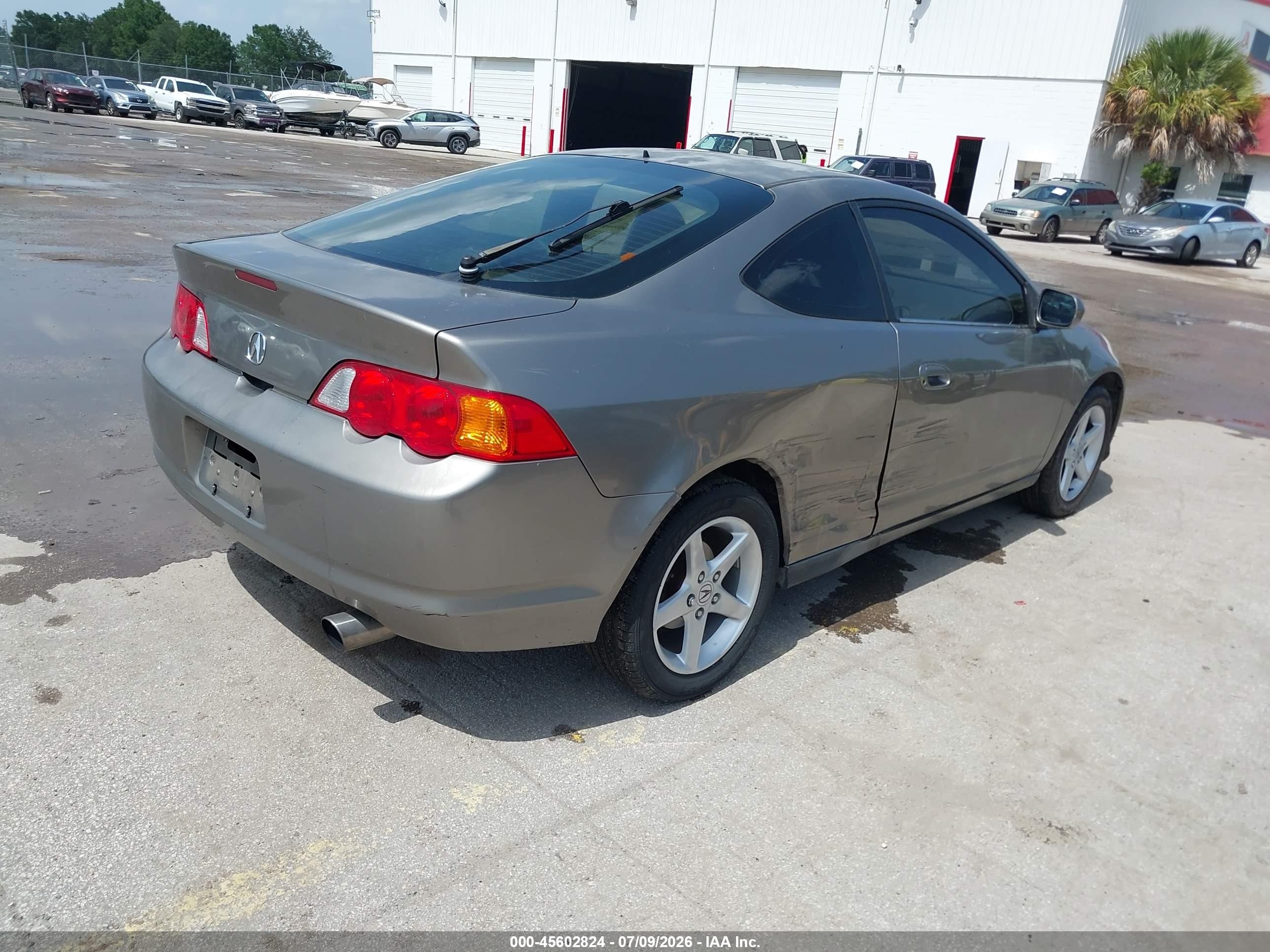2003 Acura Rsx   Gray vin: JH4DC53833C019103