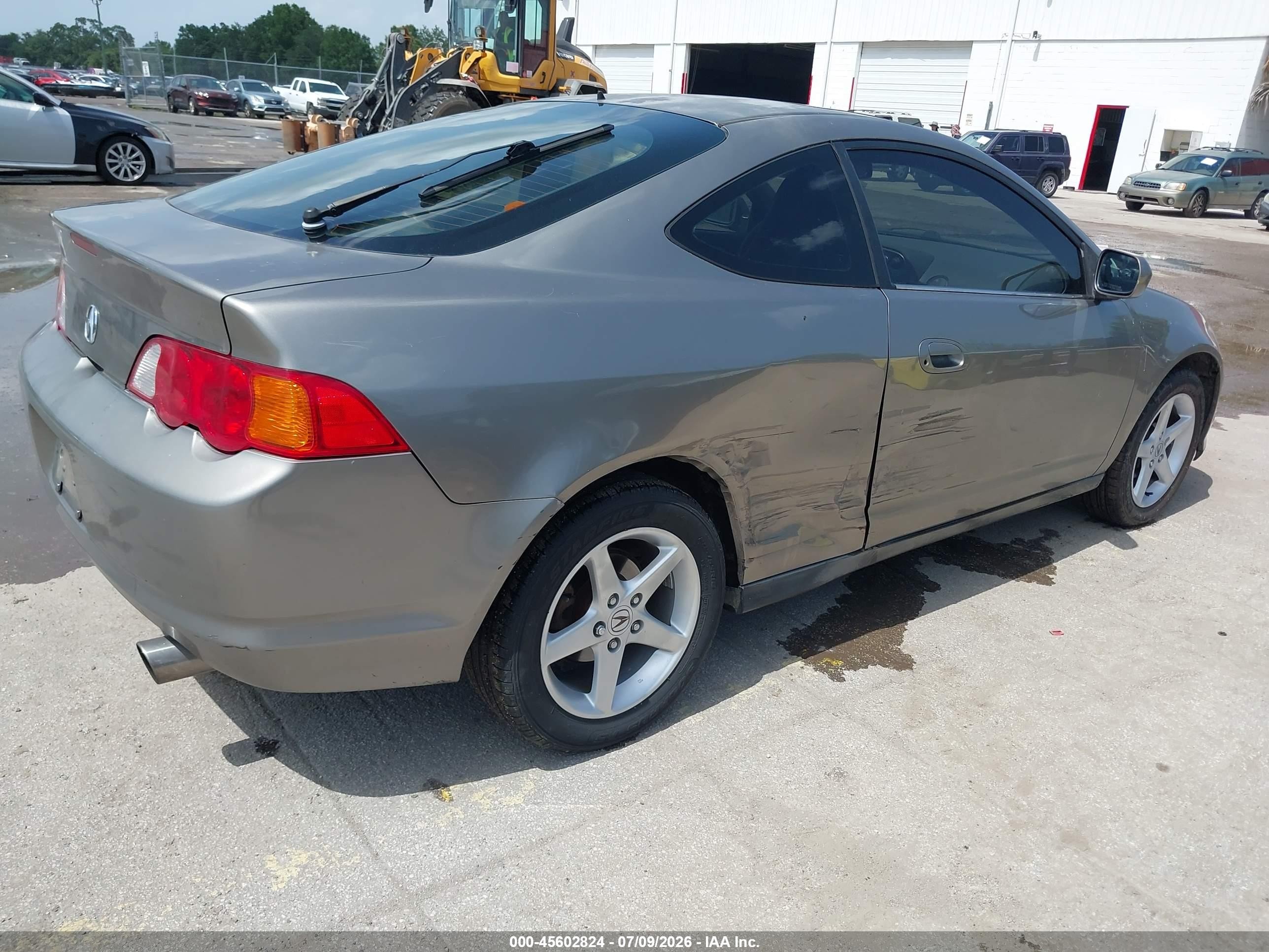 2003 Acura Rsx   Gray vin: JH4DC53833C019103