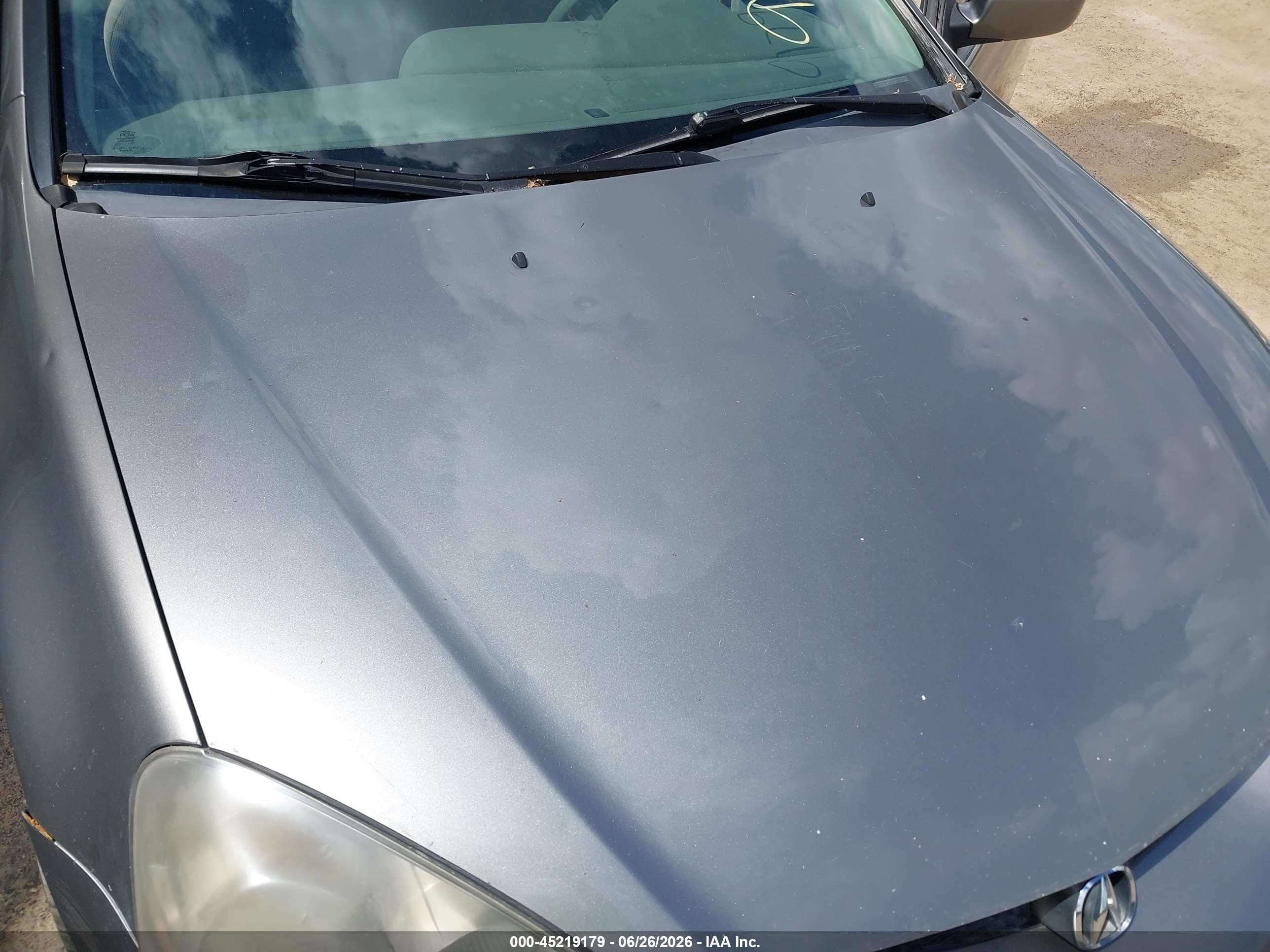 2005 Acura Rsx   Серый vin: JH4DC53835S002343