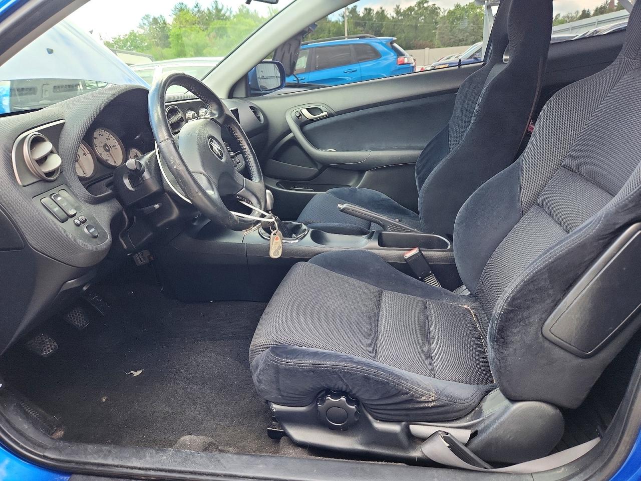 2006 Acura Rsx Blue vin: JH4DC53836S003333