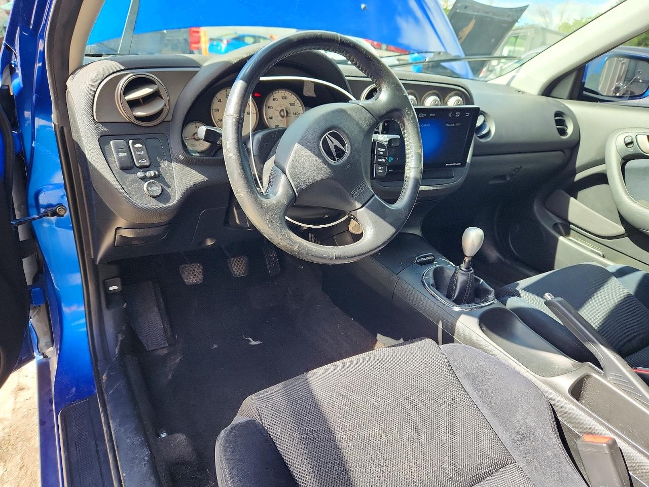 2006 Acura Rsx Blue vin: JH4DC53836S003333