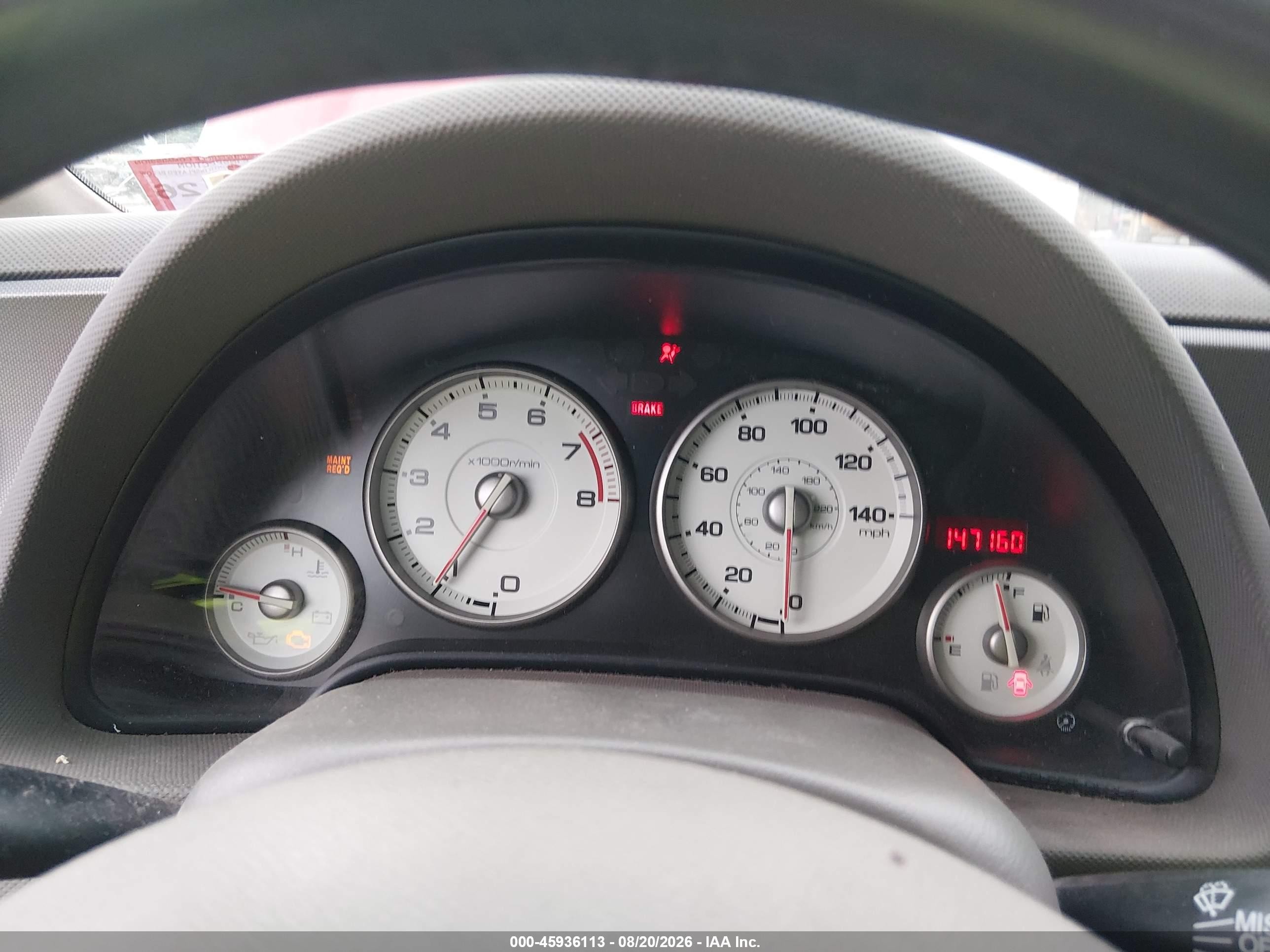 2006 Acura Rsx   Red vin: JH4DC53836S013554